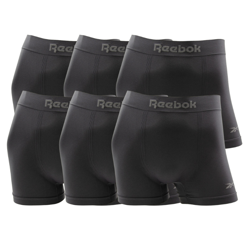 KIT C/6 CUECAS REEBOK (CINZA)