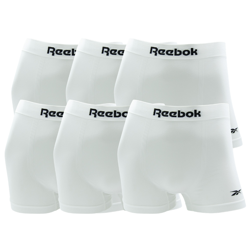 KIT C/6 CUECAS REEBOK (BRANCO)