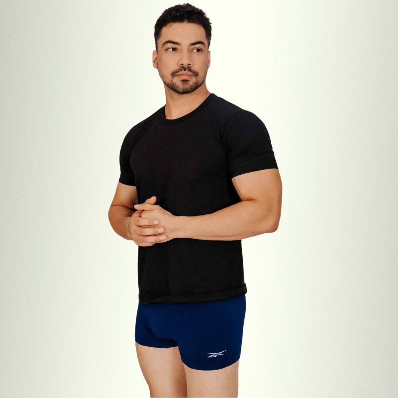 KIT C/6 CUECAS REEBOK (PRETO)