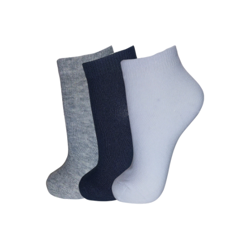 MEIA PIC CANO CURTO KIT C/3
