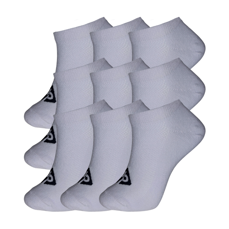 KIT C/ 9 PARES MEIA UNI PREMIUM INVISÍVEL